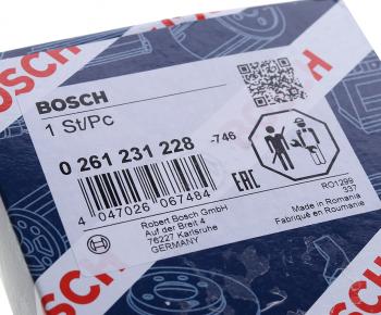 1 879 р. Датчик детонации HYUNDAI Solaris (10-) KIA Rio (11-) BOSCH BOSCH 0261231228  с доставкой в г. Воронеж. Увеличить фотографию 4