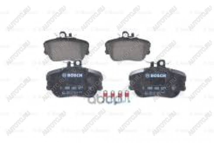 3 399 р. Колодки тормозные передние (4шт.) BOSCH Mercedes-Benz C-Class W202 дорестайлинг седан (1993-1997)  с доставкой в г. Воронеж