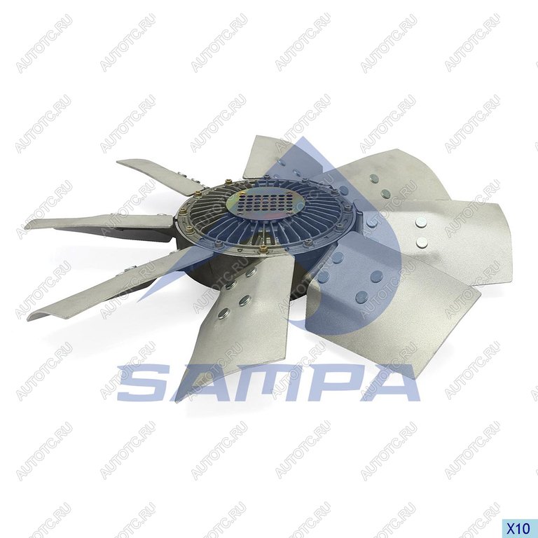 39 999 р. Вискомуфта SCANIA 3 series (87-) привода вентилятора (с крыльчаткой) SAMPA SAMPA 041.402  с доставкой в г. Воронеж