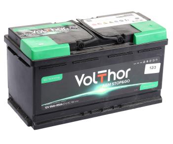 Аккумулятор VOLTHOR AGM 95Ач обратная полярность VOLTHOR 6ст95(0)