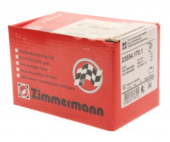 3 099 р. Комплект задних колодок дисковых тормозов (4шт.) ZIMMERMANN Volkswagen Bora (1998-2005)  с доставкой в г. Воронеж. Увеличить фотографию 4