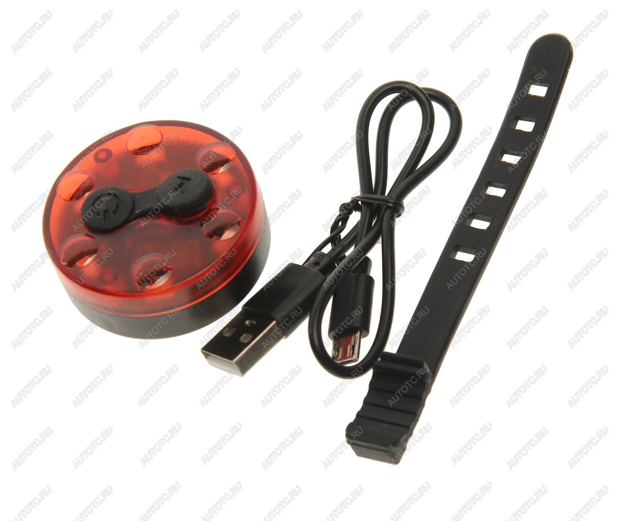 499 р. Фонарь велосипедный задний USB кабель с аккумулятором 3 функции Led RAPIDO RAPIDO qx-w07a  с доставкой в г. Воронеж