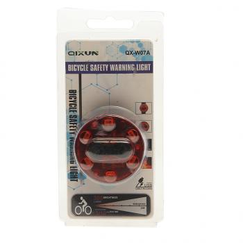 499 р. Фонарь велосипедный задний USB кабель с аккумулятором 3 функции Led RAPIDO RAPIDO qx-w07a  с доставкой в г. Воронеж. Увеличить фотографию 3