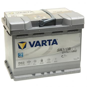Аккумулятор VARTA Silver Dynamic AGM 60Ач обратная полярность VARTA 6ст60(0) d52 (a8)