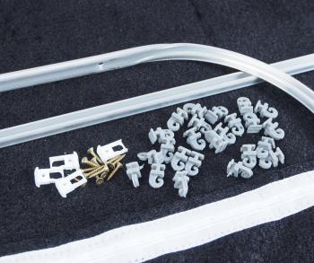 2 489 р. Шторка автомобильная для лобового стекла 160х105см ГАЗель Next барашек черная комплект ВИТА ТРАК ВИТА ТРАК шторка next черн.  с доставкой в г. Воронеж. Увеличить фотографию 2