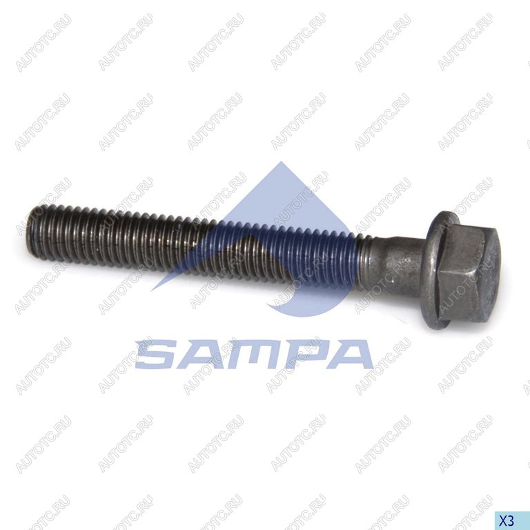 55 р. Болт MERCEDES MK,SK,NG дв.OM401-449 коллектора выпускного (M10x1.5x70мм) SAMPA SAMPA 010.091  с доставкой в г. Воронеж