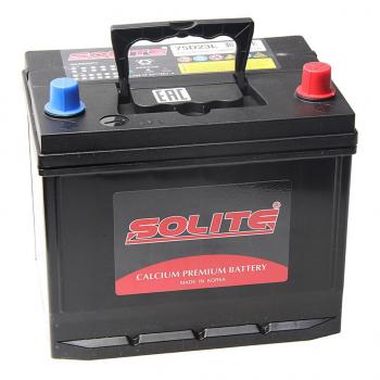 Аккумулятор SOLITE 65Ач обратная полярность нижнее крепление SOLITE 6ст65(0) 75d23l