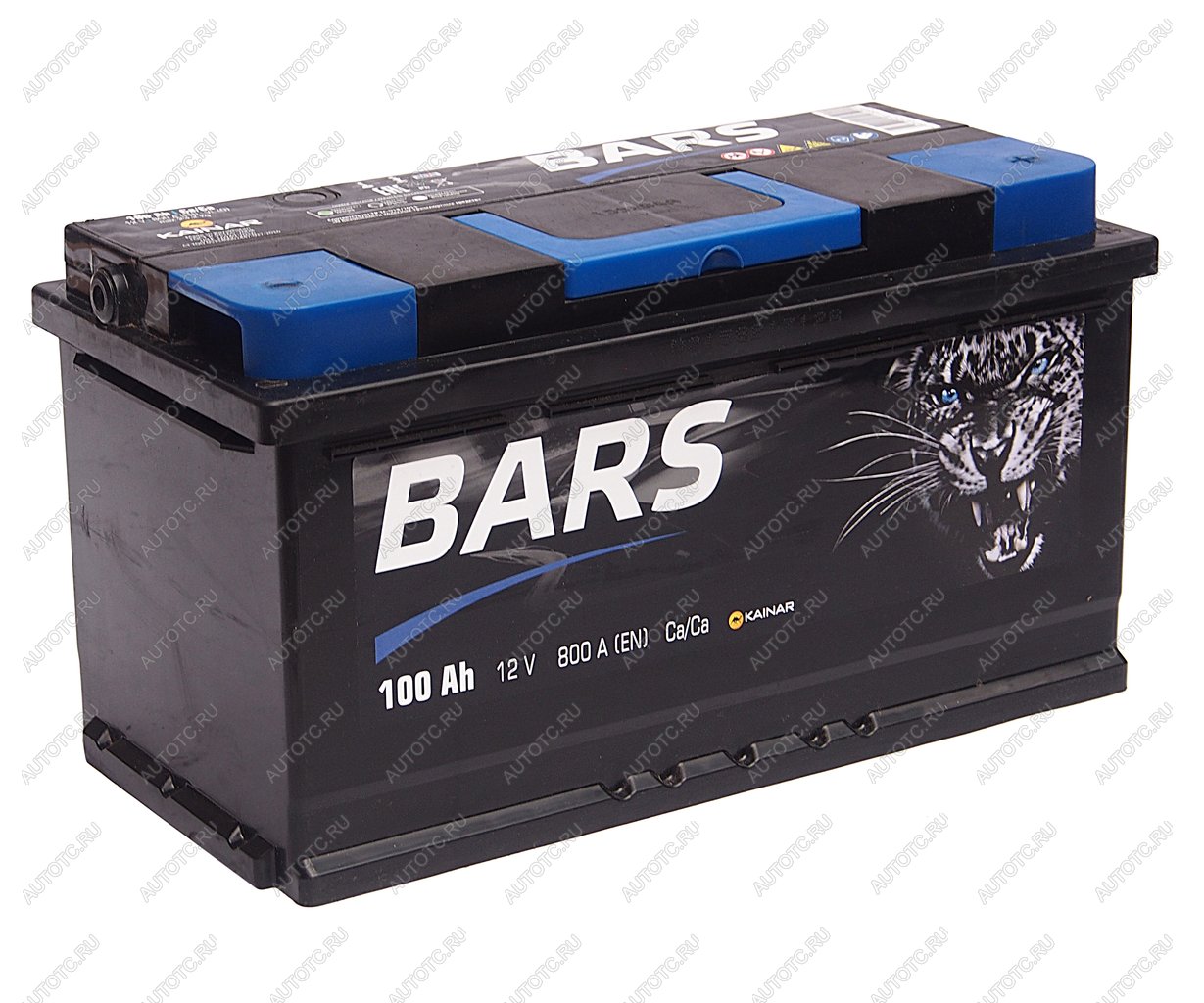 10 999 р. Аккумулятор BARS 100Ач обратная полярность BARS 6ст100(0)  с доставкой в г. Воронеж