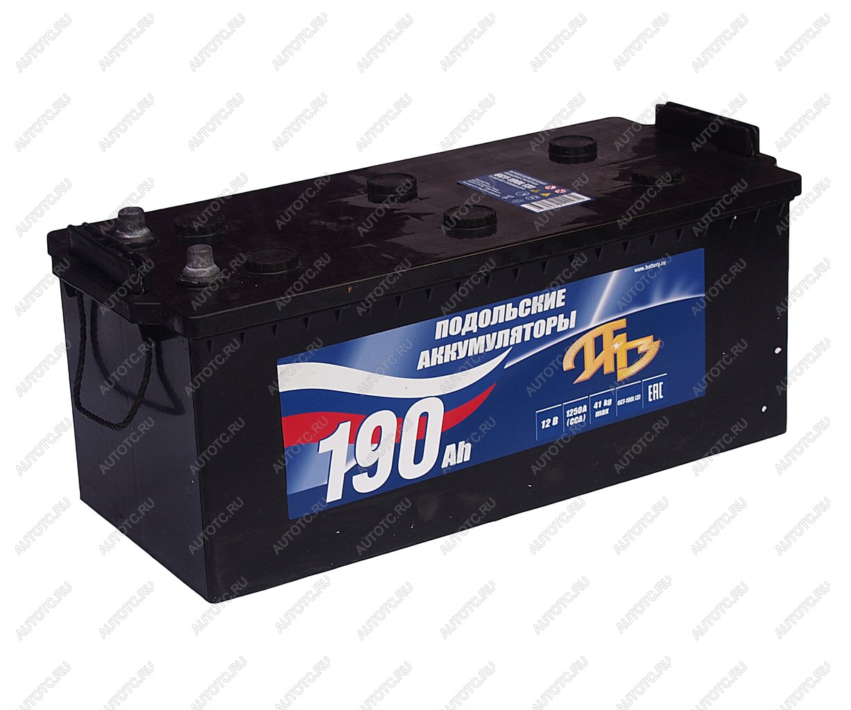15 549 р. Аккумулятор ПОДОЛЬСК 190Ач обратная полярность под конус ПОДОЛЬСК 6ст190(3)  с доставкой в г. Воронеж