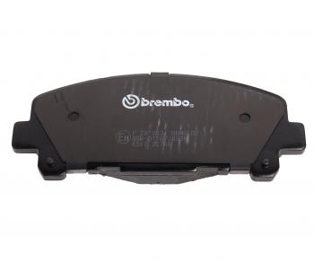 4 999 р. Колодки тормозные передние (4шт.) BREMBO Honda Accord 9 CR седан дорестайлинг (2013-2016)  с доставкой в г. Воронеж. Увеличить фотографию 3