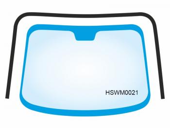 Молдинг лобового стекла Chevrolet Niva 98-  LADA Niva Travel 21- HOSU HSWM0021