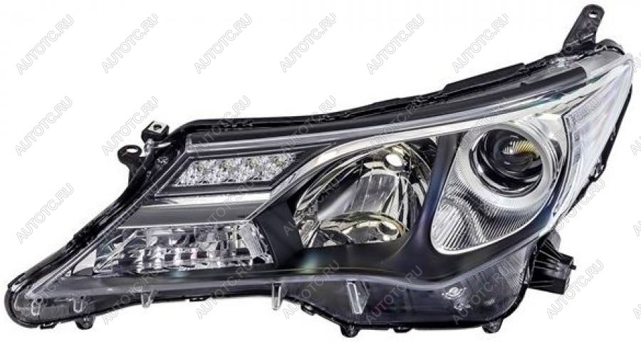 20 549 р. Левая фара (под корректор, диодная) BODYPARTS  Toyota RAV4  XA40 (2012-2015) 5 дв. дорестайлинг  с доставкой в г. Воронеж