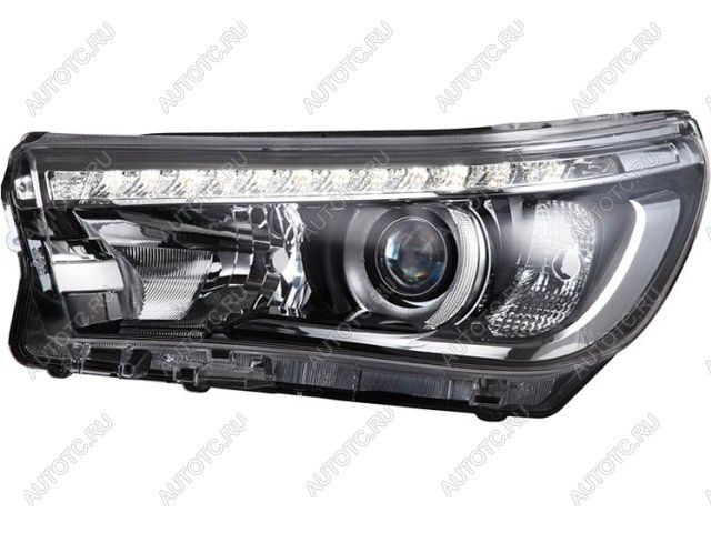 19 849 р. Левая фара (диодная) BODYPARTS  Toyota Hilux  AN120 (2017-2020) 1-ый рестайлинг  с доставкой в г. Воронеж