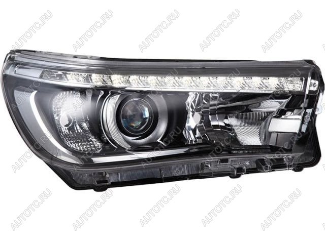 15 849 р. Правая фара (линзован) BODYPARTS Toyota Hilux AN120 дорестайлинг (2016-2020)  с доставкой в г. Воронеж