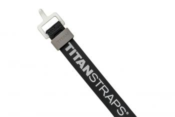 1 999 р. Ремень крепёжный TitanStraps Super Straps черный L = 46 см (Dmax = 12,7 см, Dmin = 3,2 см)  ts-0918-blk  с доставкой в г. Воронеж. Увеличить фотографию 3