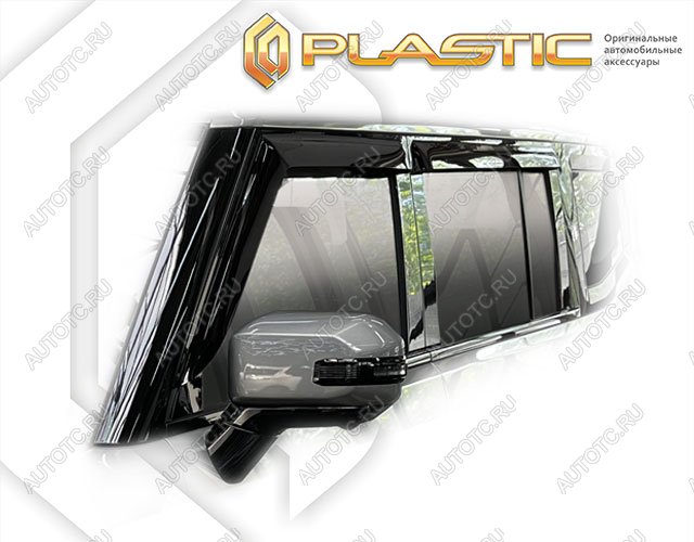 2 199 р. Дефлектор окон CA-Plastic Jetour Traveller (2023-2025) (Classic полупрозрачный)  с доставкой в г. Воронеж