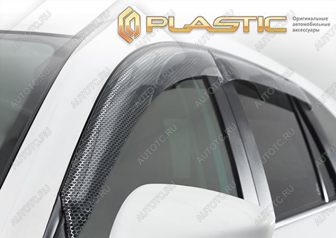 2 199 р. Дефлектор окон CA-Plastic  Toyota Yaris Cross  XP210 (2020-2023) дорестайлинг (Серия Art графит)  с доставкой в г. Воронеж