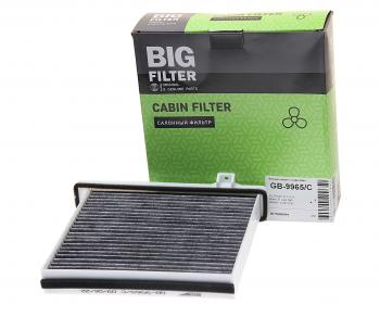 959 р. Фильтр воздушный салона MITSUBISHI Pajero угольный BIG FILTER BIG FILTER gb-9965c  с доставкой в г. Воронеж. Увеличить фотографию 2