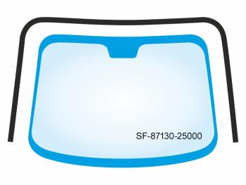 Молдинг заднего стекла Hyundai Accent 99-12  Verna 00-06  ТагАЗ Accent 99-12 SAT SF-87130-25000