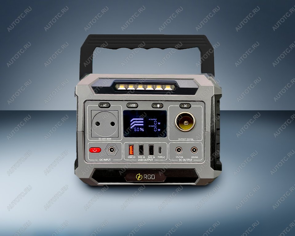 32 999 р. Электростанция портативная 220V 300Вт 78000мАч RGD RGD 300  с доставкой в г. Воронеж