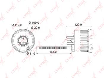 Фильтр топливный MAZDA 3 (03-09) LYNX LYNX lf964m