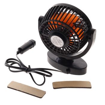 559 р. Вентилятор в салон 12V на платфоре черно-оранжевый ROWGO ROWGO rg-1228  с доставкой в г. Воронеж. Увеличить фотографию 2