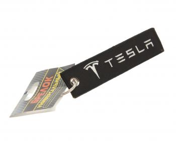 Брелок TESLA ткань, вышивка 13х3см MASHINOKOM MASHINOKOM bmv 104