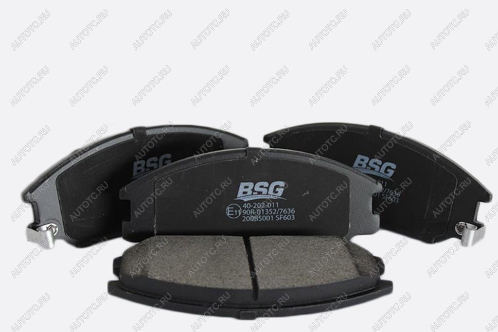 1 389 р. Колодки тормозные передние (4шт.) BSG Hyundai Santa Fe SM (2000-2012)  с доставкой в г. Воронеж