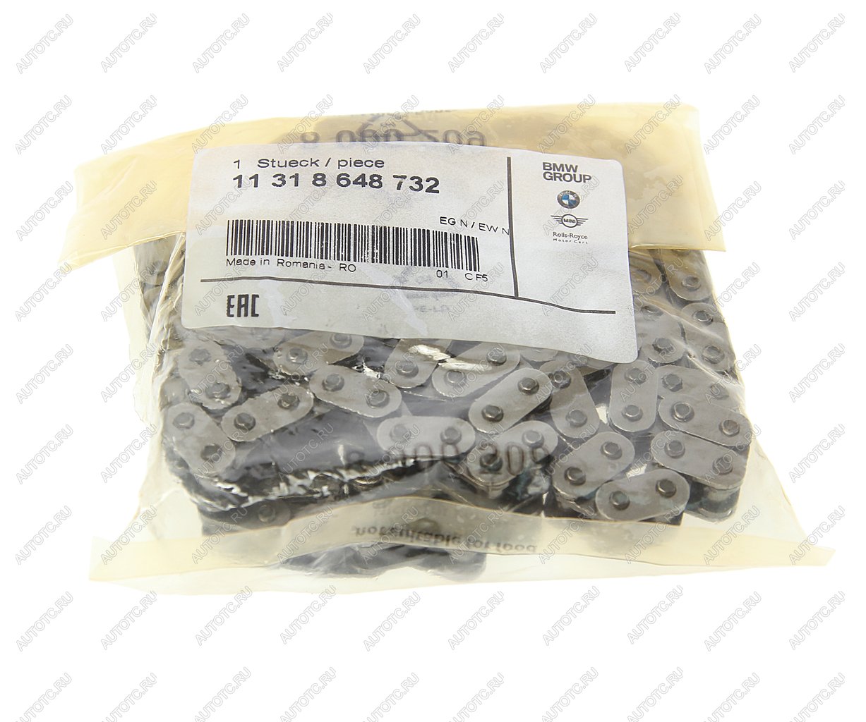 7 399 р. Цепь ГРМ BMW 3 (E90,F30),5 (E60,F10) (N20,N52) OE BMW 11318648732  с доставкой в г. Воронеж