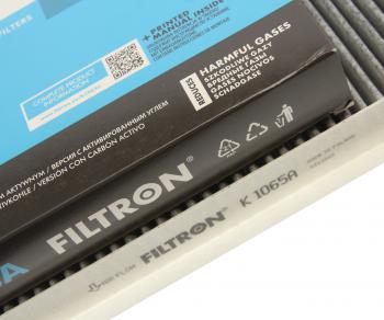 1 599 р. Фильтр воздушный салона MERCEDES A (W168) угольный FILTRON FILTRON k1065a  с доставкой в г. Воронеж. Увеличить фотографию 2
