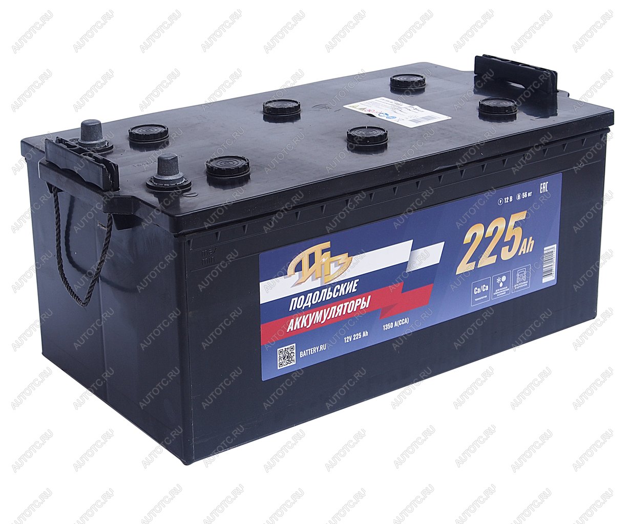 21 399 р. Аккумулятор ПОДОЛЬСК 225Ач обратная полярность ПОДОЛЬСК 6ст225(3)  с доставкой в г. Воронеж