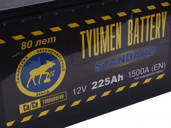 26 999 р. Аккумулятор TYUMEN BATTERY STANDART 225Ач обратная полярность TYMEN BATTERY 6ст225(3)  с доставкой в г. Воронеж. Увеличить фотографию 2