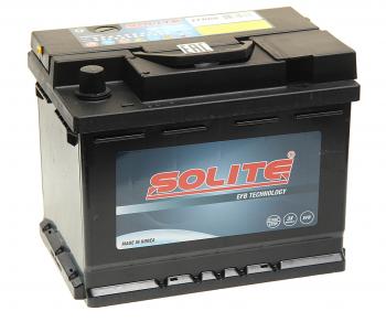 Аккумулятор SOLITE EFB 60Ач обратная полярность SOLITE 6ст60(0)