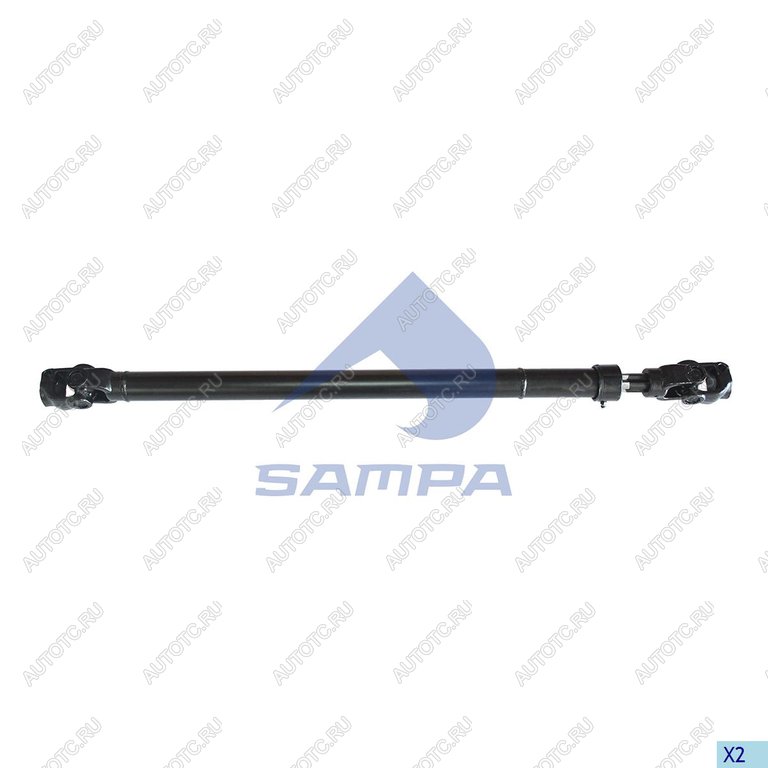 13 999 р. Вал карданный VOLVO FH12 колонки рулевой L=789мм SAMPA SAMPA 035.392  с доставкой в г. Воронеж