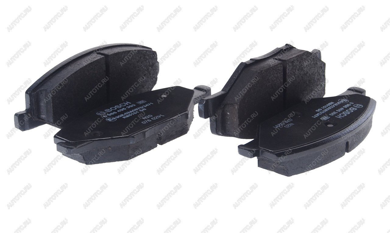 4 369 р. Колодки тормозные задние 4шт. BOSCH Volkswagen Polo 5 седан дорестайлинг (2009-2015)  с доставкой в г. Воронеж
