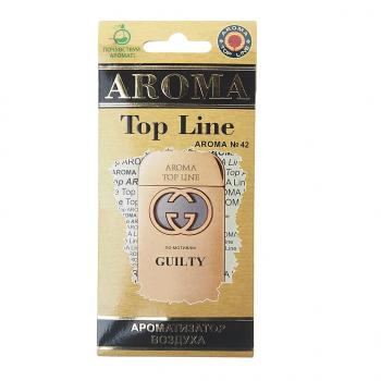 Ароматизатор подвесной пластина (№42 Gucci Guilty) TOP LINE TOP LINE №42 gucci guilty