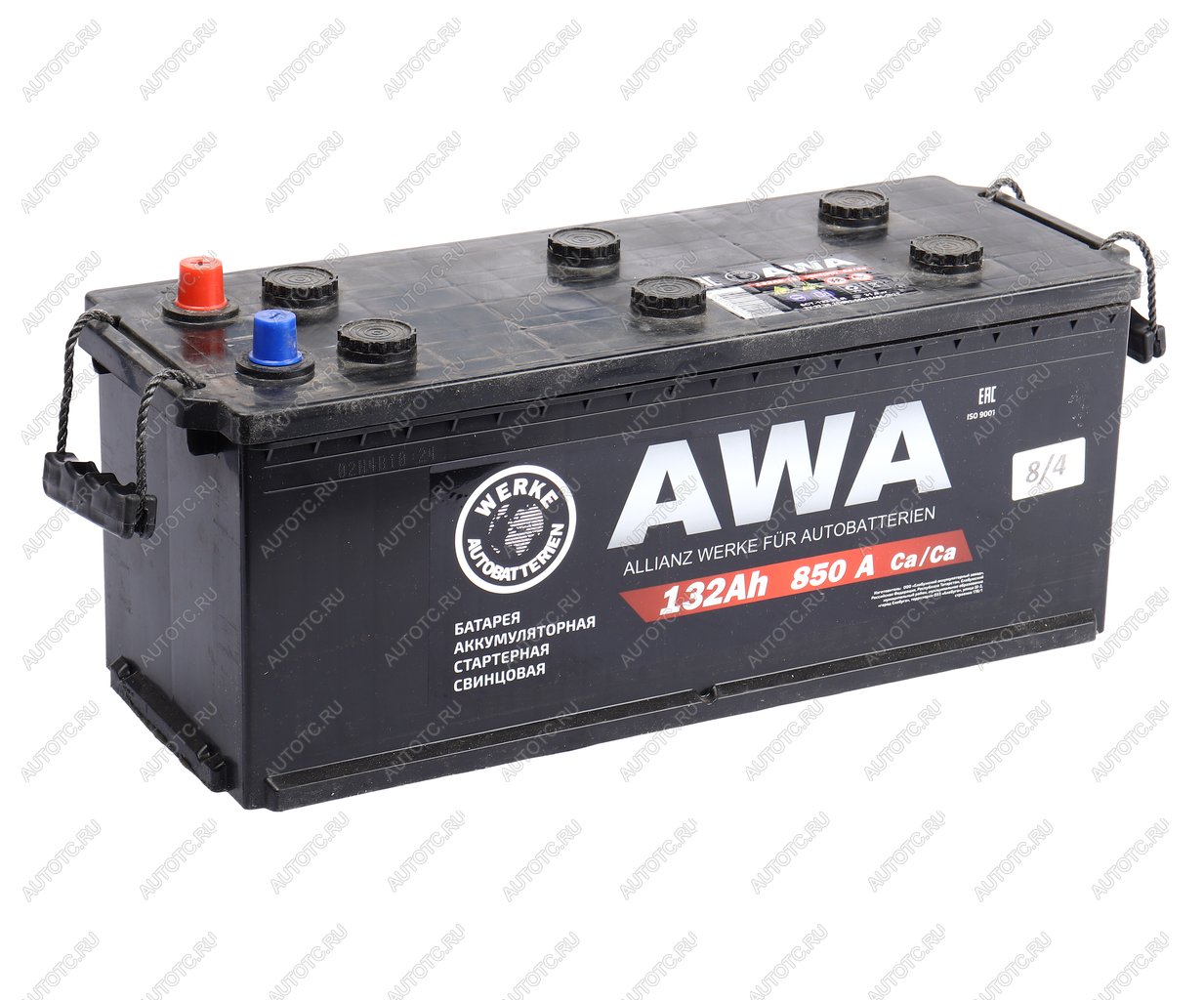 16 249 р. Аккумулятор AWA 132Ач обратная полярность AWA 6ст132(3)  с доставкой в г. Воронеж
