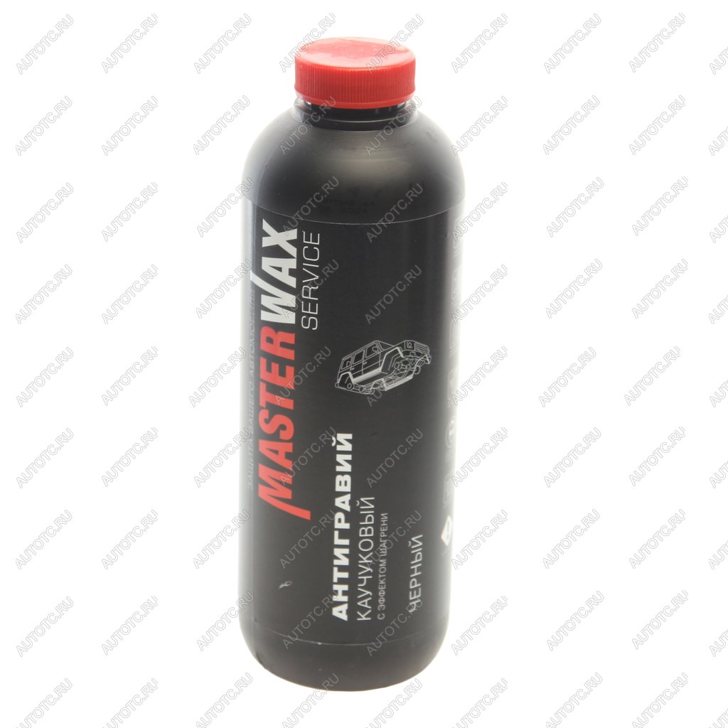 719 р. Антигравий черный 1л с эффектом шагрени в пластике MASTERWAX MASTERWAX mw030702  с доставкой в г. Воронеж