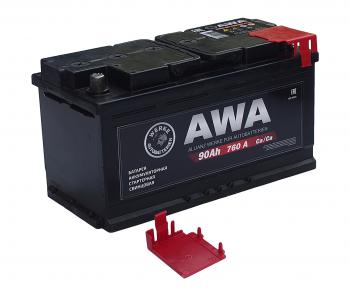 10 449 р. Аккумулятор AWA 90Ач AWA 6ст90(1)  с доставкой в г. Воронеж. Увеличить фотографию 2