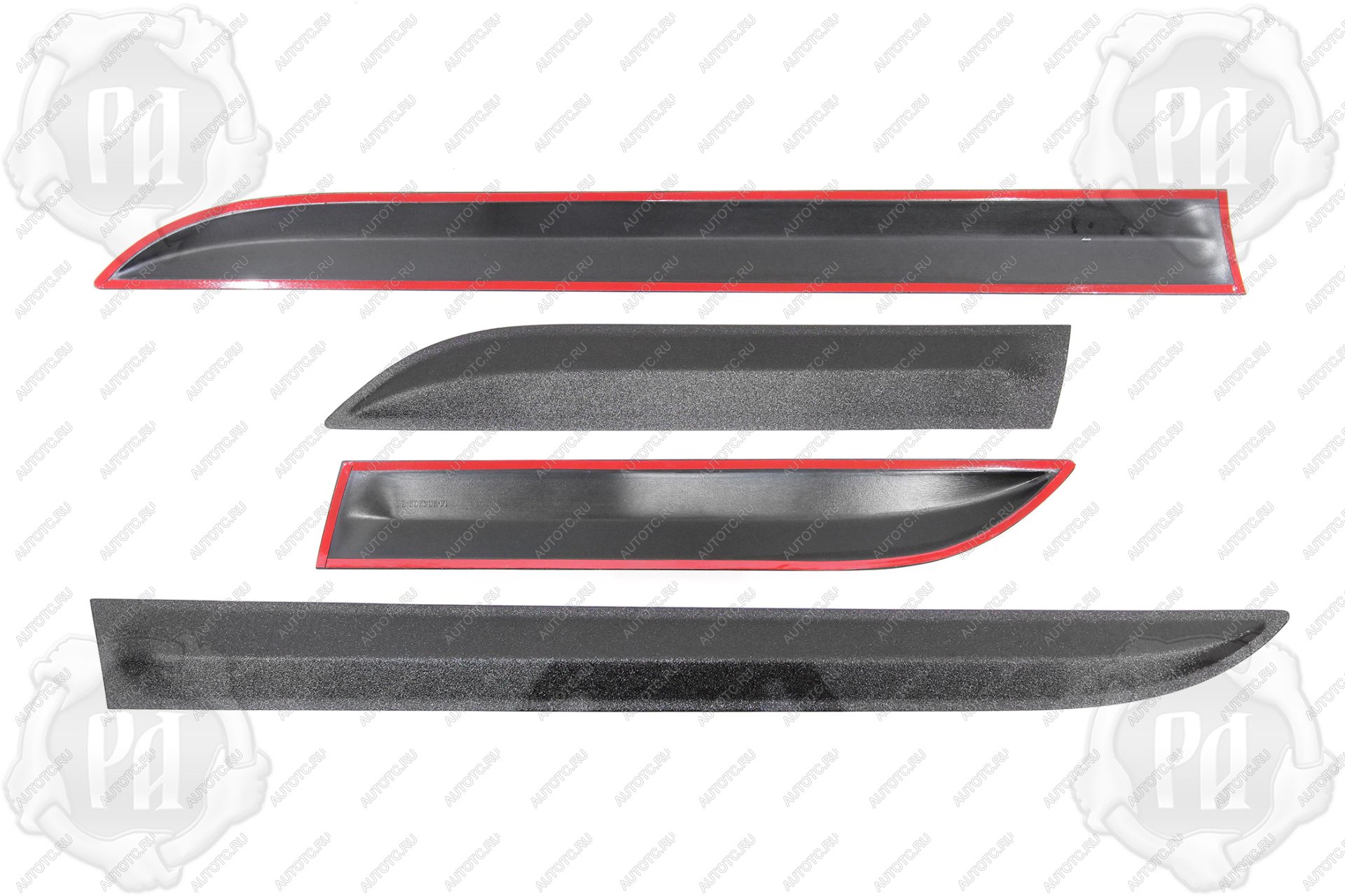 3 899 р. Молдинги на двери Русская Артель  Nissan Almera  G15 (2012-2019) седан (шагрень)  с доставкой в г. Воронеж