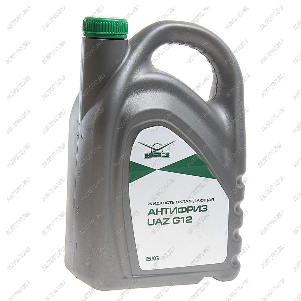 2 159 р. Антифриз зеленый -40C 5кг G12 упаковка (ОАО УАЗ) UAZ 000000-4734017-00  с доставкой в г. Воронеж