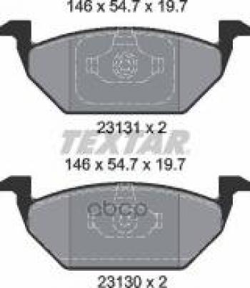 3 089 р. Колодки тормозные передние (4шт.) TEXTAR  Audi A3 ( 8L1 хэтчбэк 3 дв.,  8LA хэтчбэк 5 дв.,  8P1 хэтчбэк 3 дв.,  8PA хэтчбэк 5 дв.,  8VS седан,  8VA хэтчбэк 5 дв.,  8V1,  8Y хэтчбэк 5 дв.,  8Y седан) (1996-2022), Skoda Octavia ( A5,  A7,  A8) (2004-2022), Volkswagen Golf  4 (1997-2003)  с доставкой в г. Воронеж. Увеличить фотографию 1