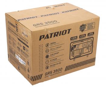 28 449 р. Бензогенератор 2.8кВт 4такт. расх.= 1.956лч. бак=15л PATRIOT PATRIOT grs 3500  с доставкой в г. Воронеж. Увеличить фотографию 6