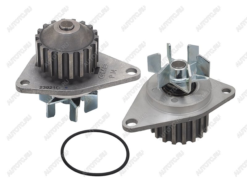 1 669 р. Насос водяного охлаждения CIT BERLINGO 96-08C3PEU PARTNER 96-071007206207306307 (с прокладко GMB GWP-14A  с доставкой в г. Воронеж