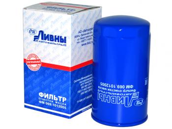 Фильтр масляный SITRAK HOWO дв.WD615,WP10,D10 Ливны ЛИВНЫ фм 069.1012005