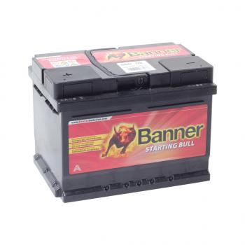 Аккумулятор BANNER Starting Bull 60Ач низкий BANNER 6ст60(1) 560 08