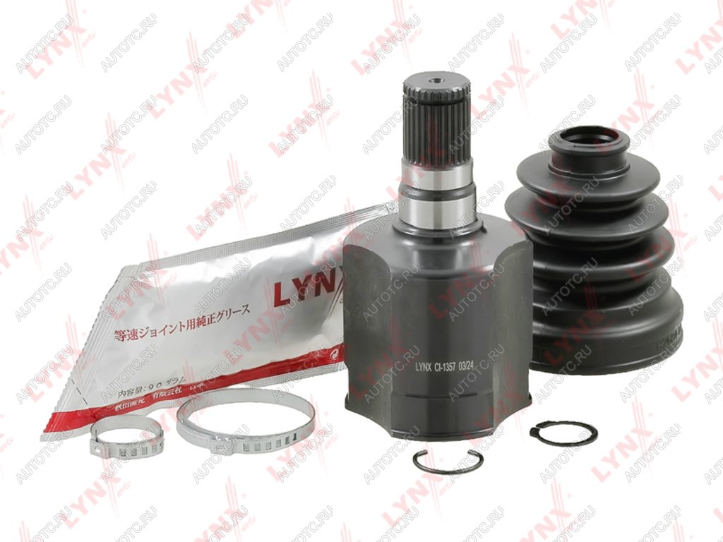 4 299 р. ШРУС внутренний FORD Mondeo (07-15) (2.3) левый комплект АКПП LYNX LYNX ci1357  с доставкой в г. Воронеж