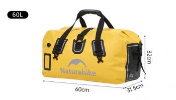 7 299 р. Гермосумка Naturehike 60 л ПВХ (желтая)  cnk2450xb015-60y  с доставкой в г. Воронеж. Увеличить фотографию 2
