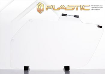 Защита фар Classic прозрачный CA Plastic на Mazda Familia универсал 1997-2001