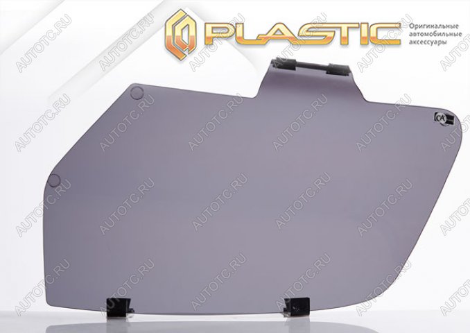 2 079 р. Защита фар Classic полупрозрачный CA Plastic на Mazda Familia универсал 1997-2001  с доставкой в г. Воронеж